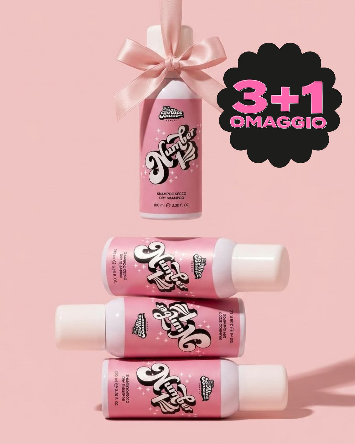 Kit [3+1 omaggio] Number 1 - Shampoo secco